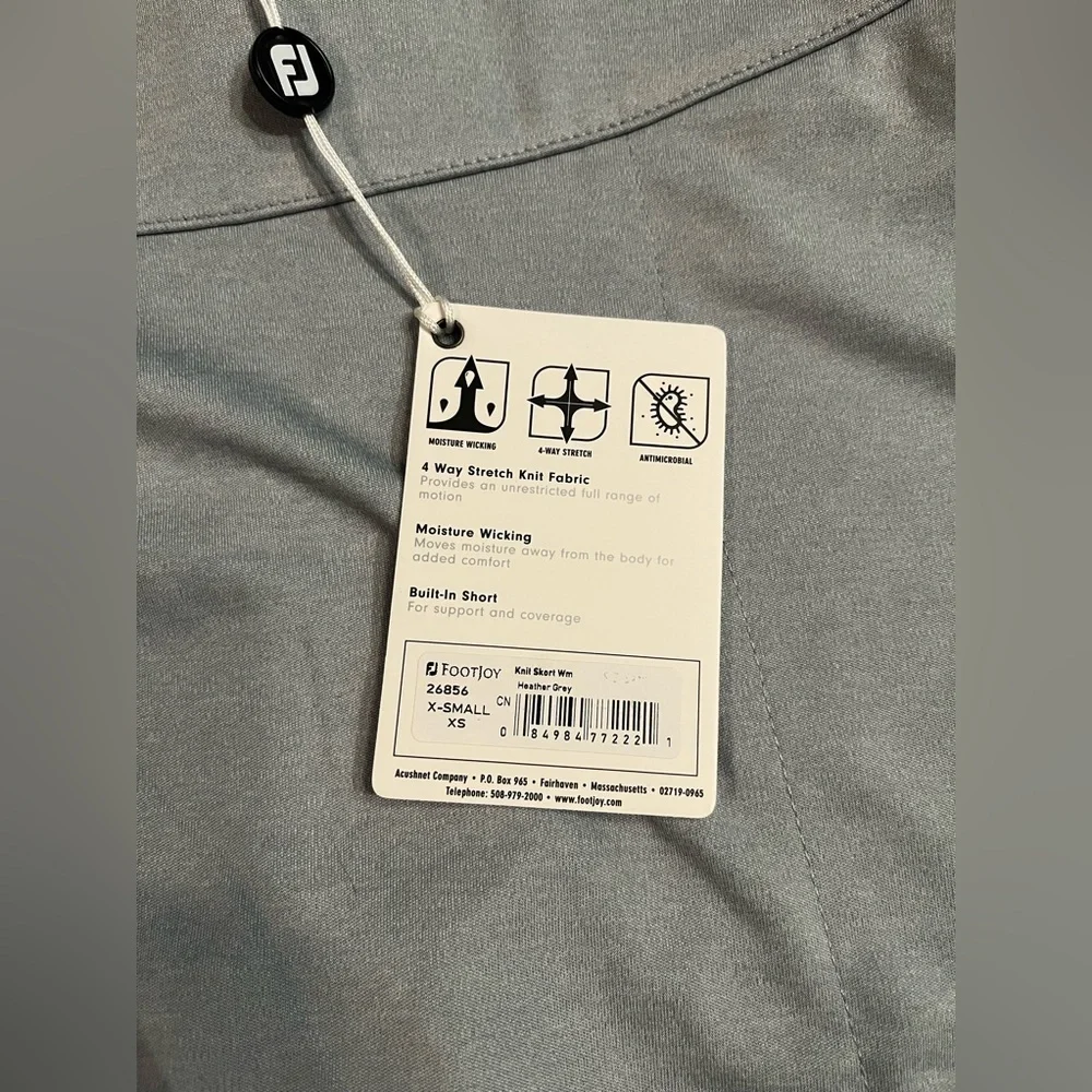 🆕 FootJoy | Performance Knit Skort in Heather Grey Size XS